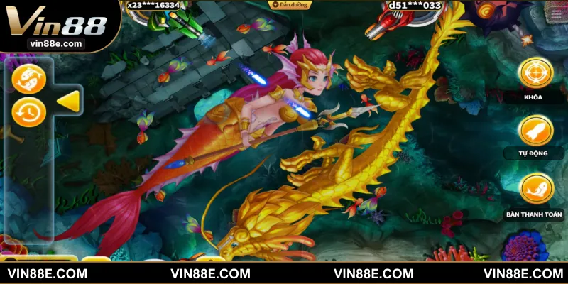 Bắn cá Long Thần có sự xuất hiện của rồng vàng huyền thoại