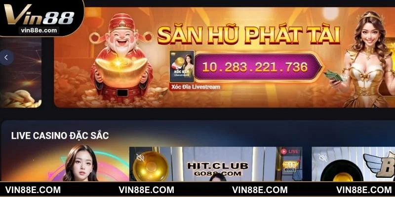 Tổng quan về live casino tại VIN88