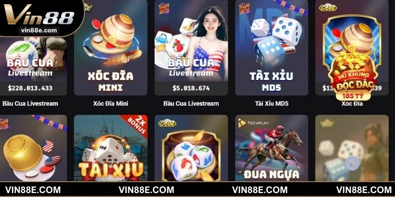 Top 3 sản phẩm live casino VIN88 nên thử