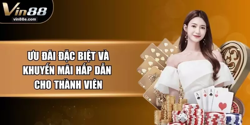 Ưu đãi đặc biệt và khuyến mãi hấp dẫn cho thành viên