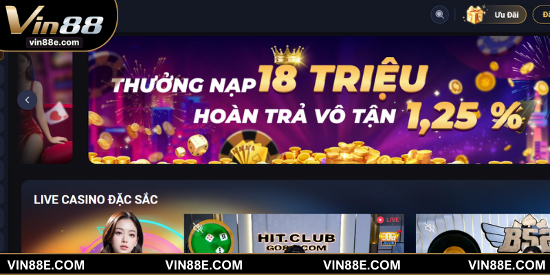 Vì sao tân binh không thể bỏ lỡ cơ hội đăng ký VIN88 hôm nay?